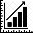 Gráfico de crescimento  Ícone