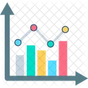 Gráfico de crescimento  Ícone