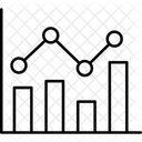 Gráfico de crescimento  Ícone