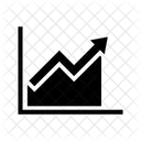 Gráfico de crescimento  Ícone