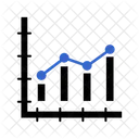 Gráfico de crescimento  Ícone