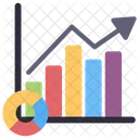 Gráfico de crescimento  Ícone