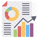 Gráfico de crescimento  Ícone
