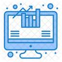 Gráfico de crescimento  Ícone