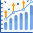 Gráfico de crescimento  Ícone