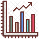 Gráfico de crescimento  Ícone