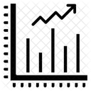 Grafico De Crescimento Seta Negocios Ícone