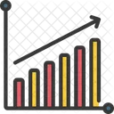 Gráfico de crescimento  Ícone