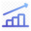 Gráfico de crescimento  Ícone