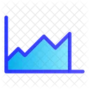 Gráfico de crescimento  Ícone