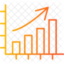 Gráfico de crescimento  Ícone