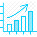 Gráfico de crescimento  Ícone