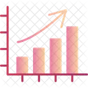 Gráfico de crescimento  Ícone