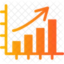 Gráfico de crescimento  Ícone
