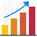 Gráfico de crescimento  Ícone