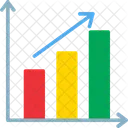 Grafico De Crescimento Grafico De Crescimento Crescimento De Negocios Ícone