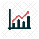 Gráfico de crescimento  Ícone
