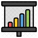 Gráfico de crescimento  Ícone