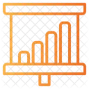 Gráfico de crescimento  Ícone