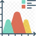 Grafico De Dados Negocios E Financas Analise Ícone