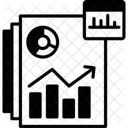 Gráfico de dados  Ícone