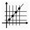 Grafico De Dados Grafico Plotagem Ícone