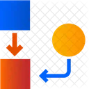 Gráfico de dados  Ícone