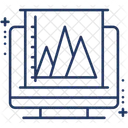 Grafico De Dados Analise De Mercado Analise De Dados Ícone