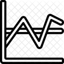 Gráfico de dados  Ícone