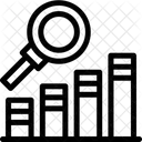 Grafico De Dados Estatisticas Analise Ícone