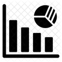 Gráfico de dados de negócios  Ícone