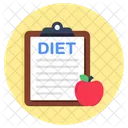 Grafico De Dieta Dieta Saudavel Cartao De Dieta Icon