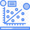 Grafico De Dispersao Ícone