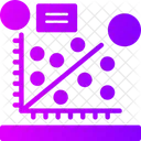 Grafico De Dispersao Ícone