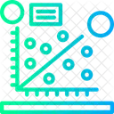Grafico De Dispersao Ícone