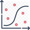Grafico De Dispersao Dispersao Grafico Ícone