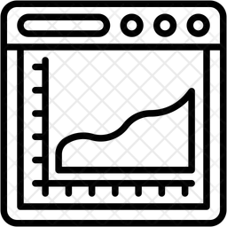 Gráfico de dispersão  Ícone