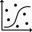 Grafico De Dispersao Dispersao Grafico Ícone