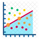 Grafico De Dispersao Ícone