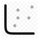 Dispersión de gráficos  アイコン