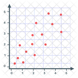 Gráfico de dispersión  Icono