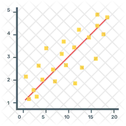 Gráfico de dispersión  Icono