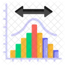 Analise De Dados Grafico De Distribuicao Grafico De Negocios Ícone