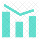 Grafico De Doble Eje Grafico Estadisticas Icono