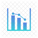 Grafico De Doble Eje Crecimiento Diagrama Icono