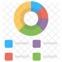 Grafico De Pizza Grafico De Progresso Grafico Estatistico Ícone