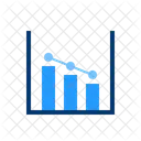 Grafico De Eixo Duplo Grafico Analise Ícone