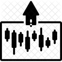 Gráfico de exportação  Ícone