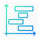 Gráfico de Gantt  Ícone