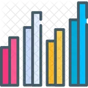 Barra Grafico Dados Ícone